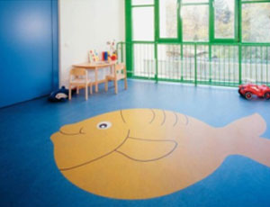 幼儿园活动室地板拼花